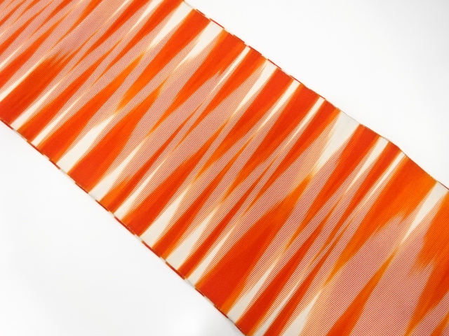 綴れ霞模様織出し名古屋帯